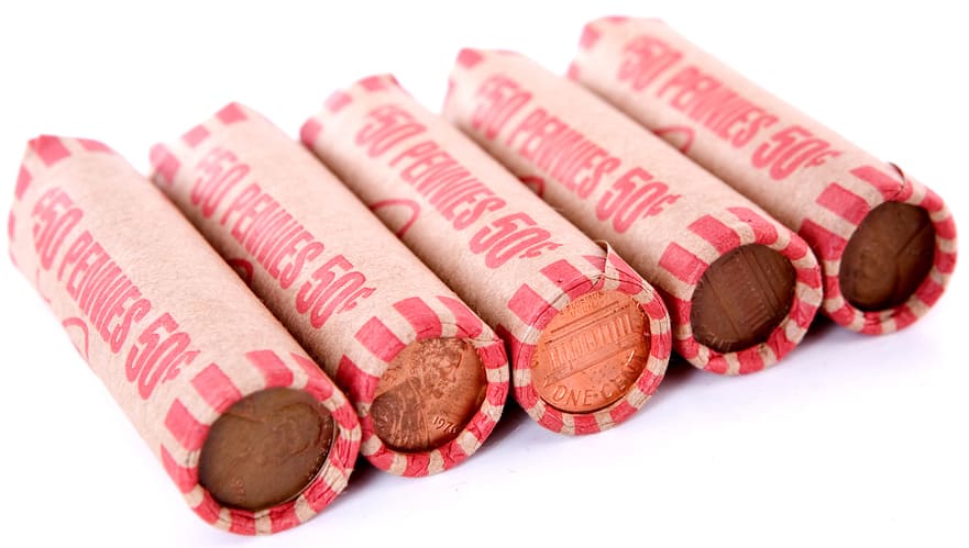 How Many Pennies In A Roll The Value Of Coin Rolling One Frugal Girl